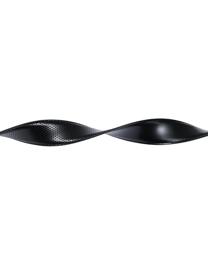 Black Texture Formal Belt