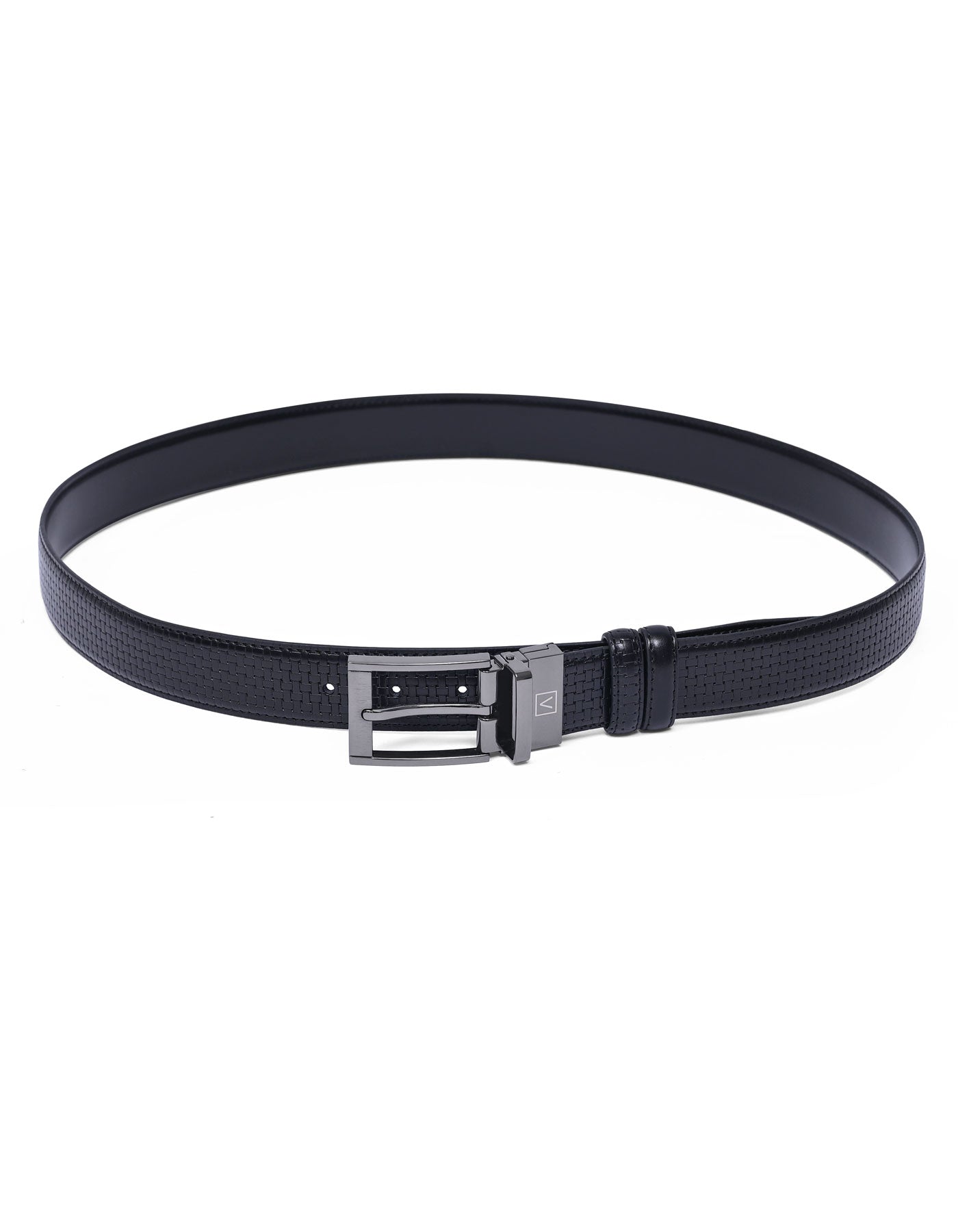 Black Plain Formal Belt