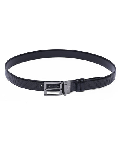 Black Plain Formal Belt