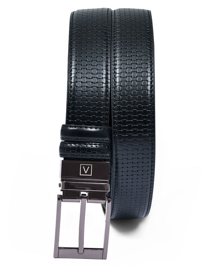 Black Plain Formal Belt