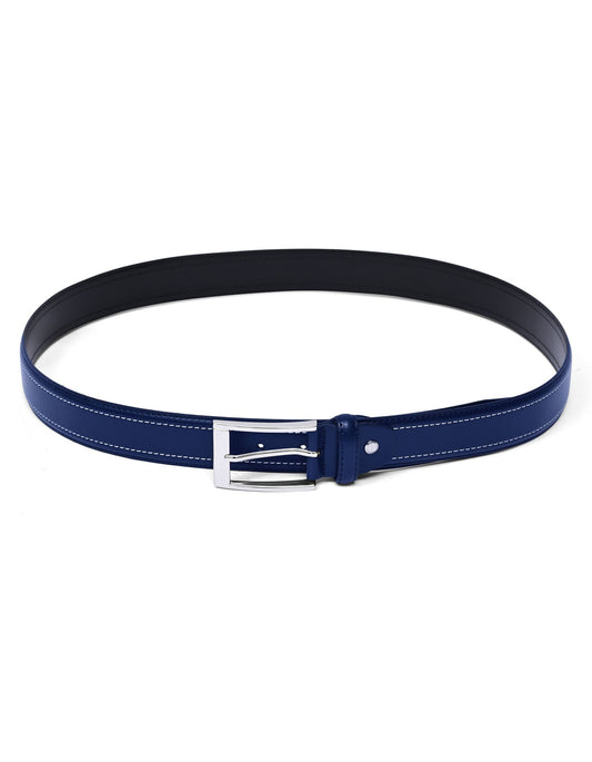 Navy Plain Formal Belt