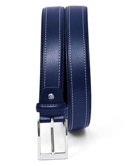Navy Plain Formal Belt