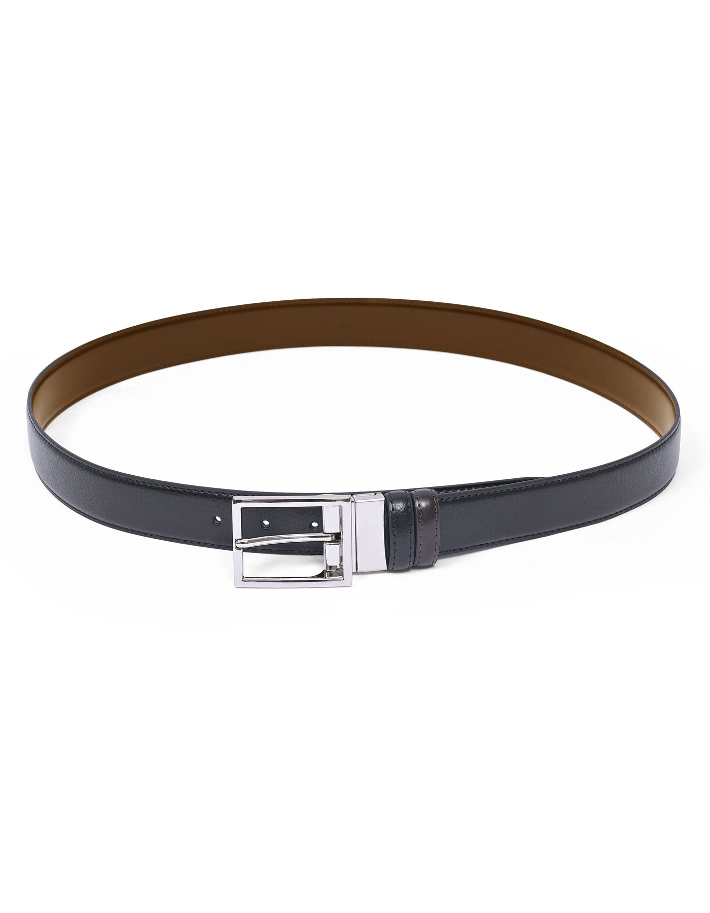 Black Texture Formal Belt