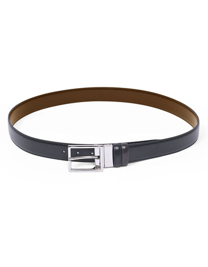 Black Texture Formal Belt