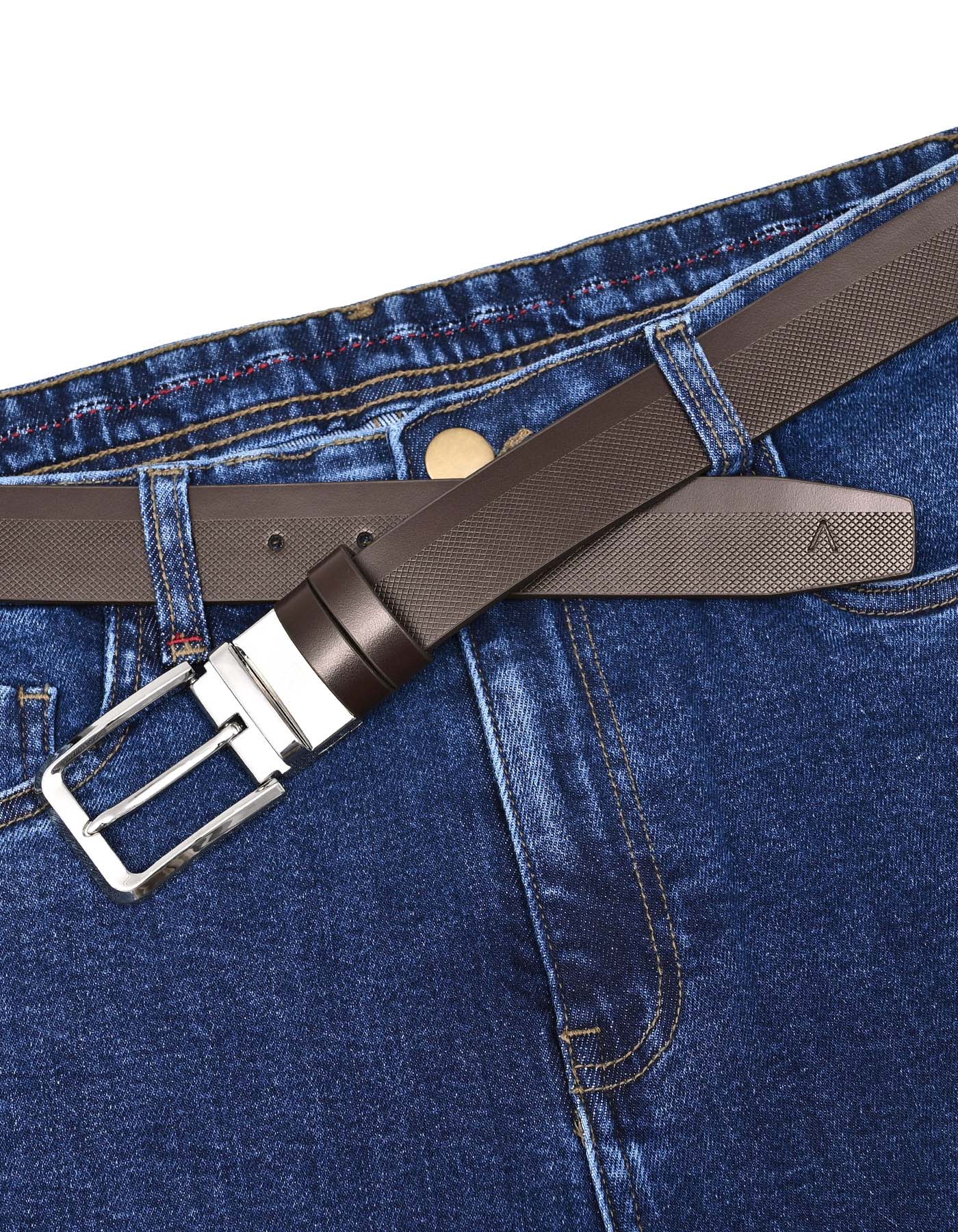 Coffee Texture Formal Belt