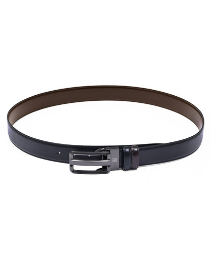 Black Texture Formal Belt