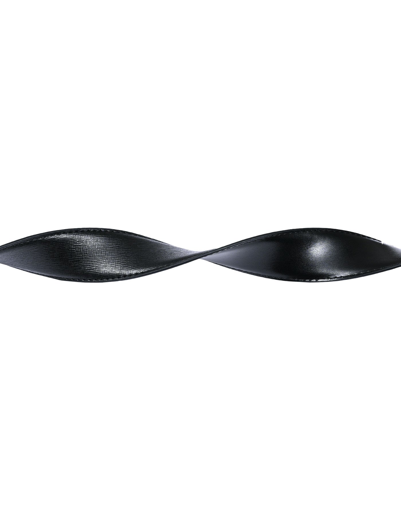 Black Texture Formal Belt