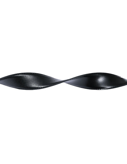 Black Texture Formal Belt