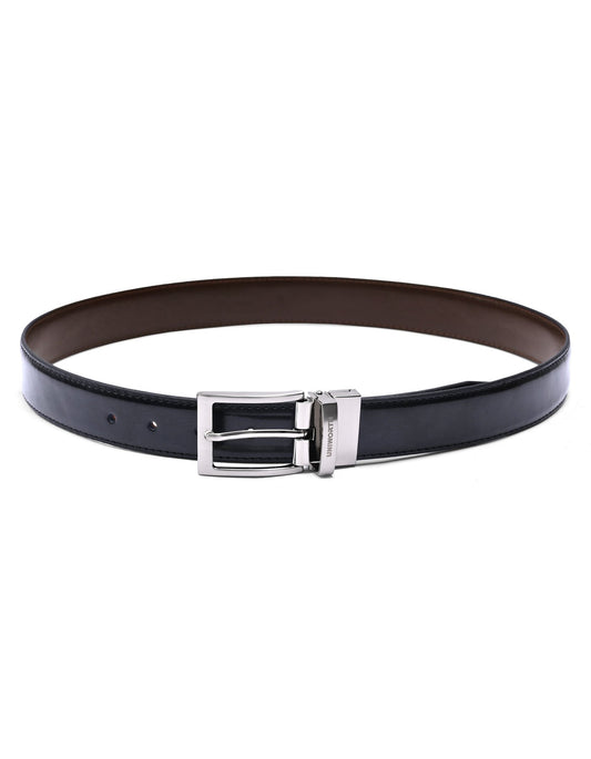 Black Plain Formal Belt