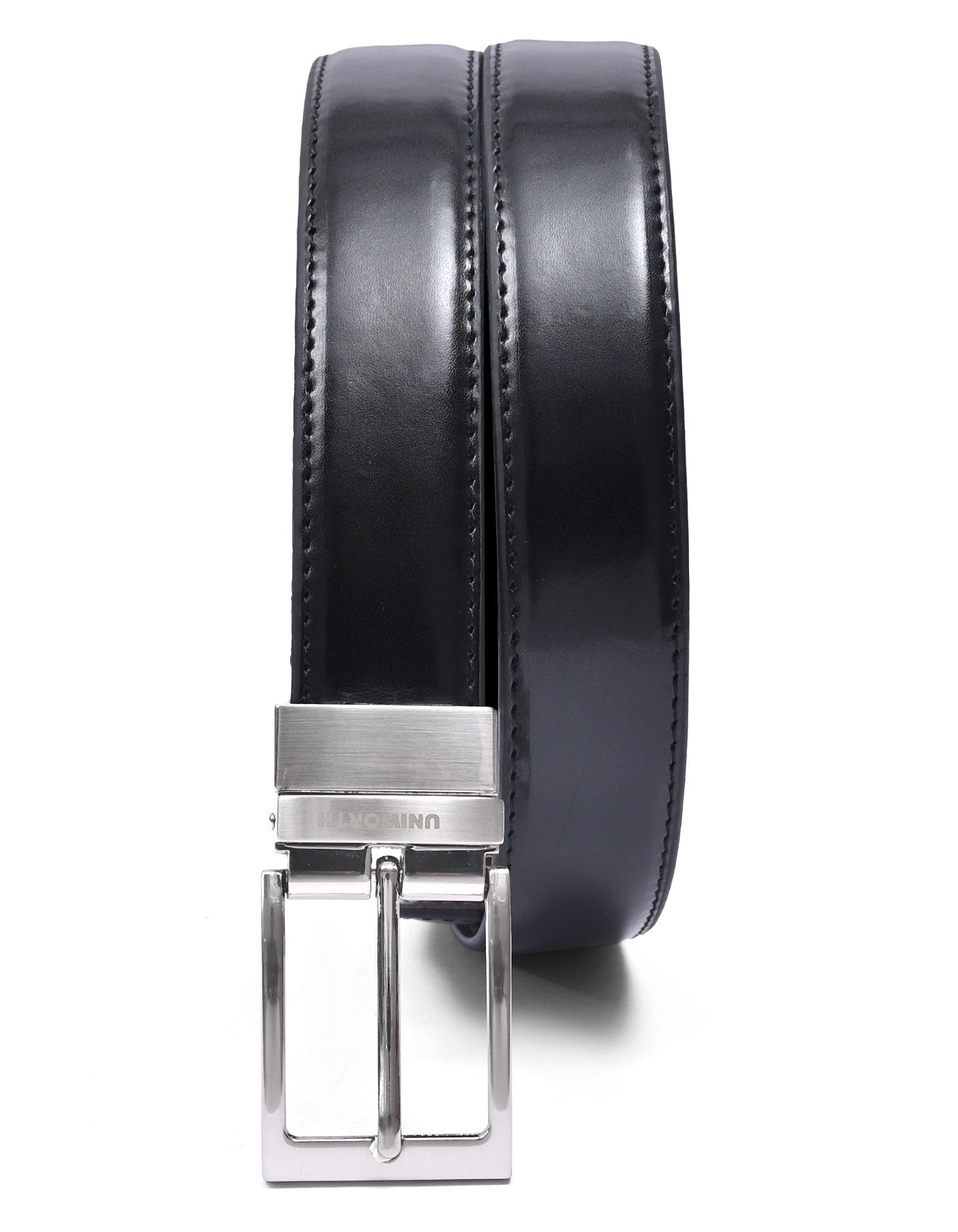Black Plain Formal Belt