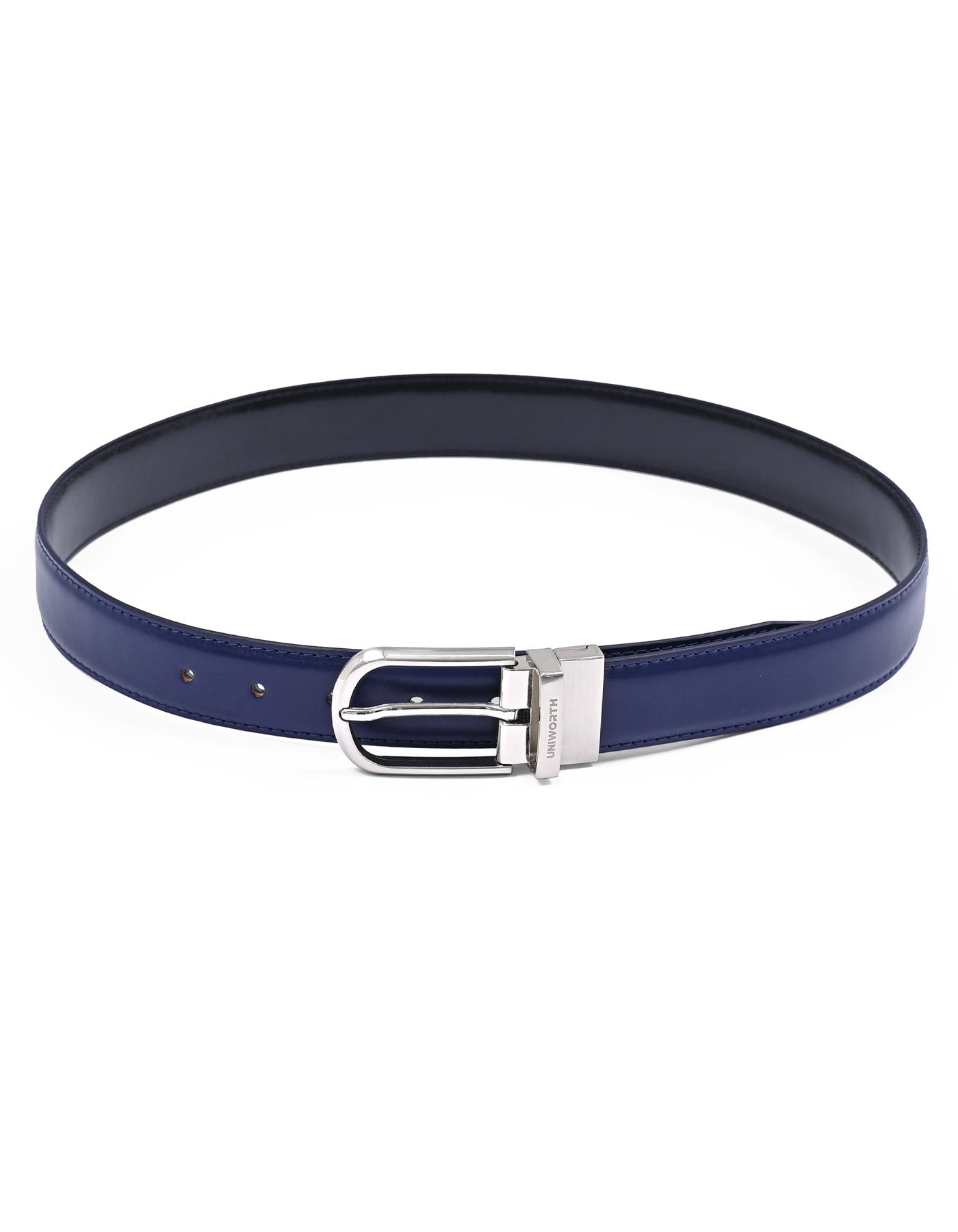 Navy Plain Formal Belt