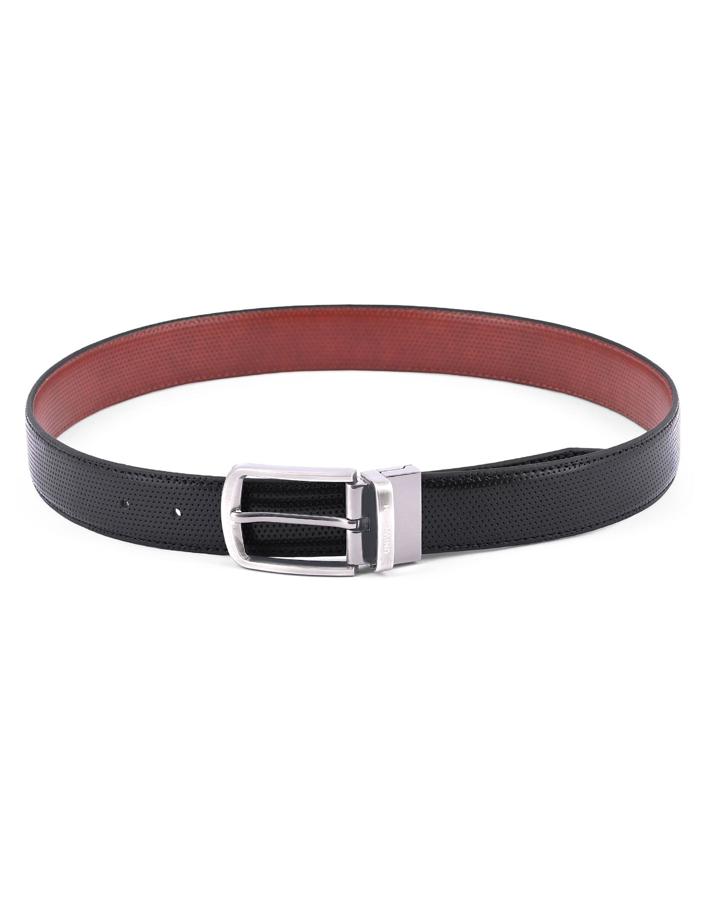 Black Premium Buckle Formal Belt