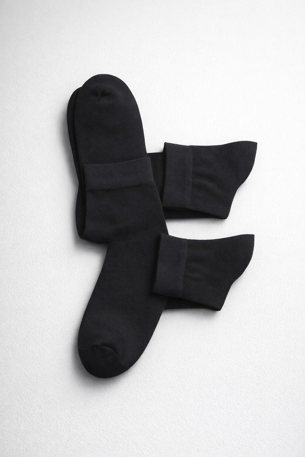 Men’s Black Haff Ankle Socks – Pack of 4