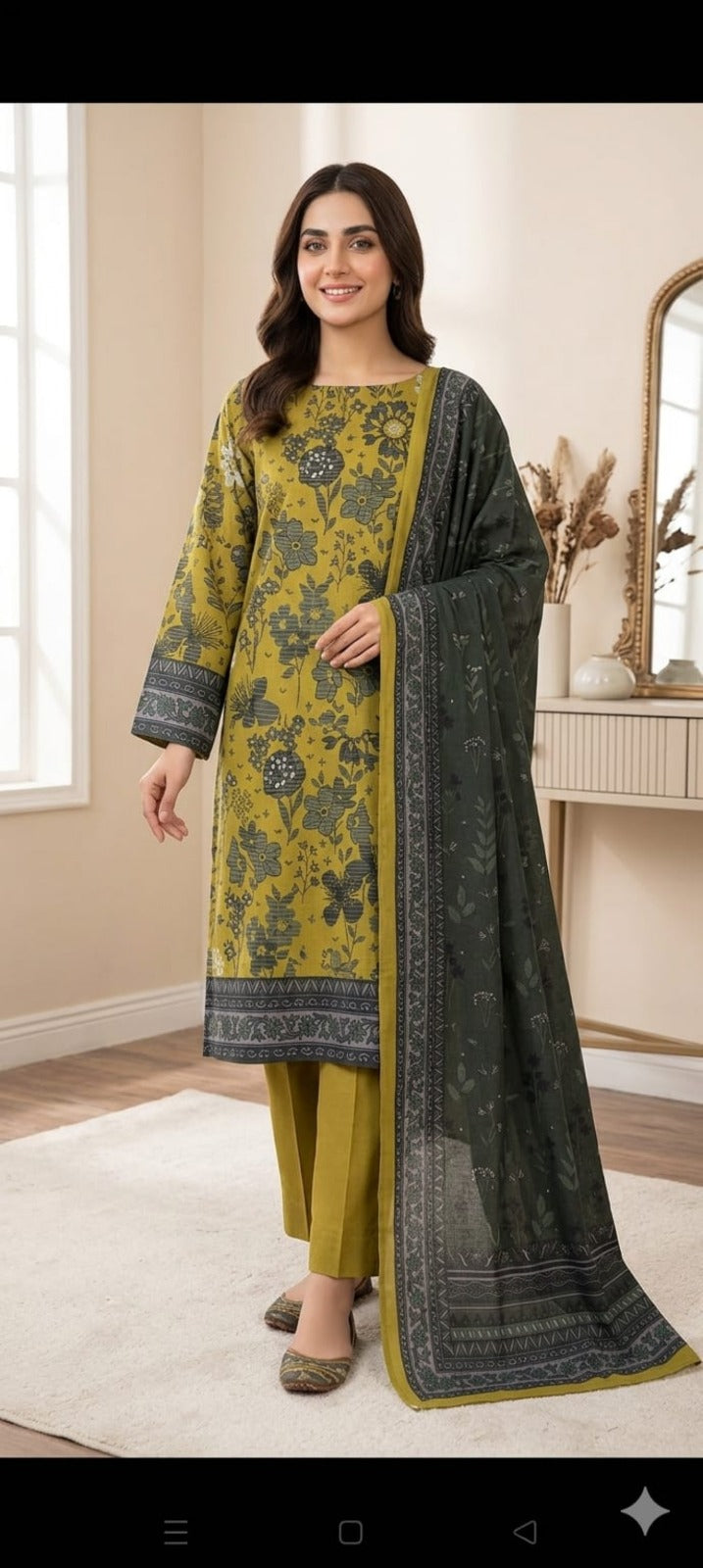 SAHARA Super Fine Print Lawn Collection - 3 Piece Unstitched