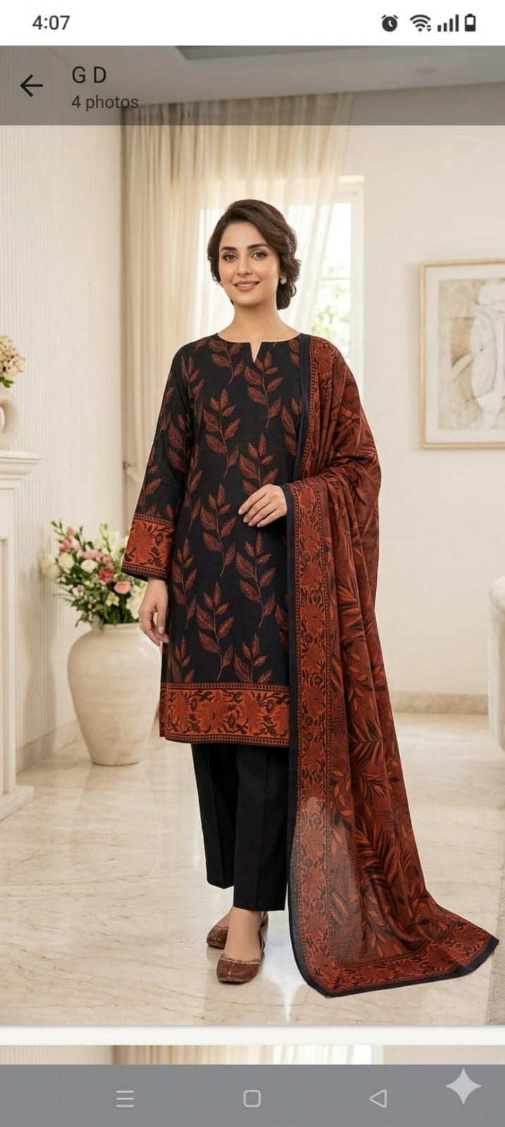SAHARA Super Fine Print Lawn Collection - 3 Piece Unstitched