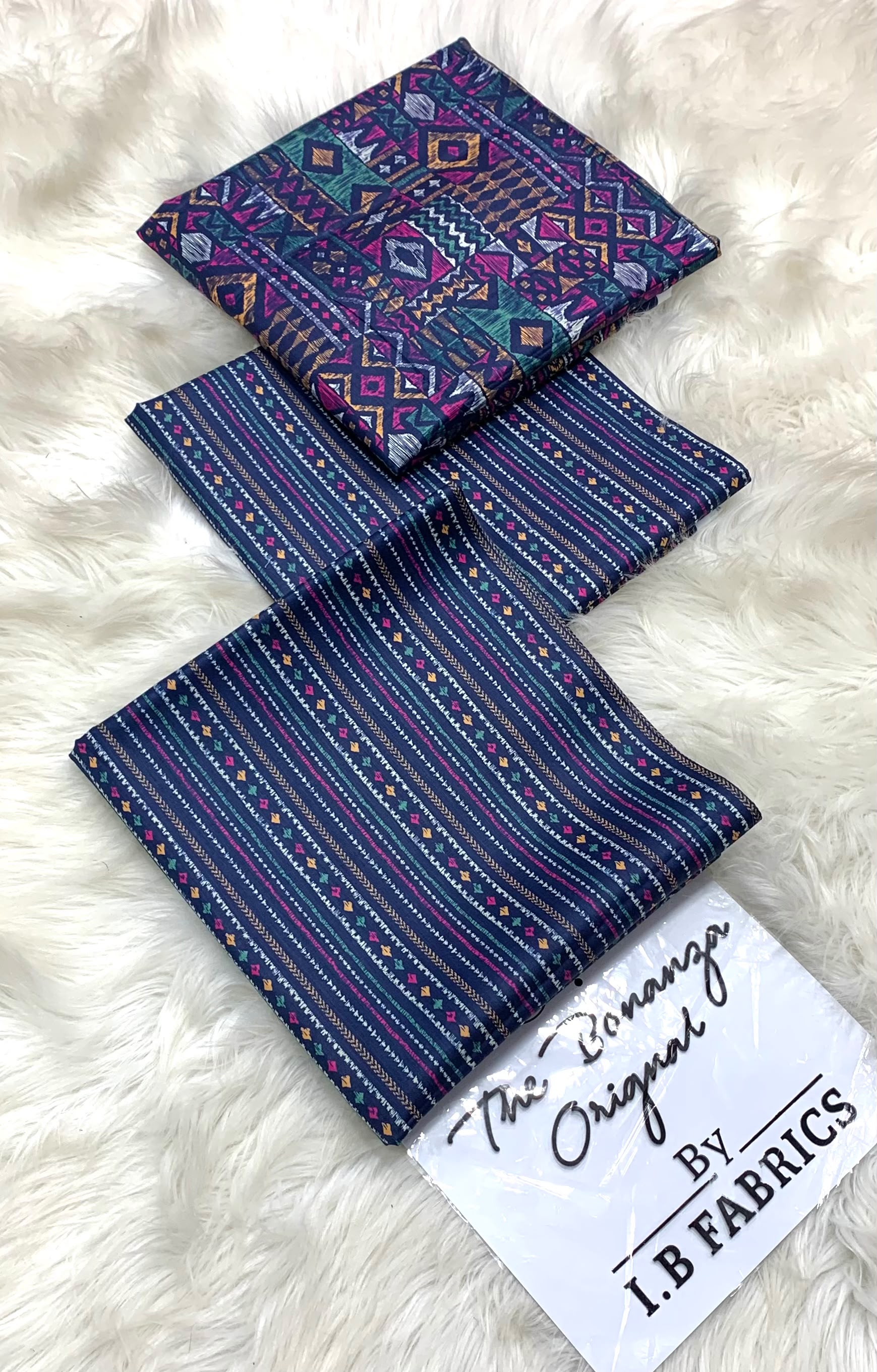 Bonanza Allover Printed Lawn 3-Piece Suit – Trendy Matching Shirt, Trouser & Lawn Dupatta
