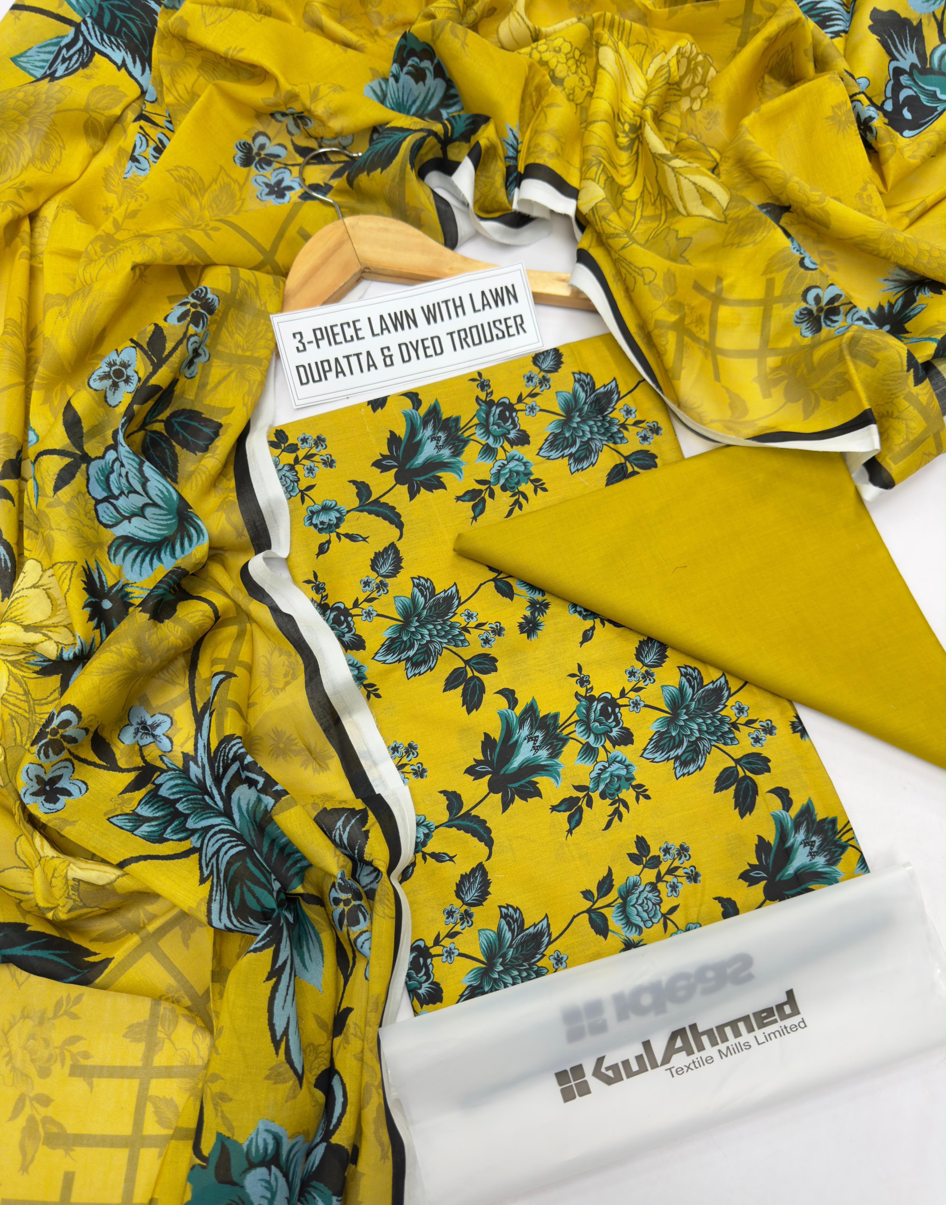 Gul Ahmed Digital Printed Lawn 3-Piece Suit (Code: 5014) – Summer Collection 2026