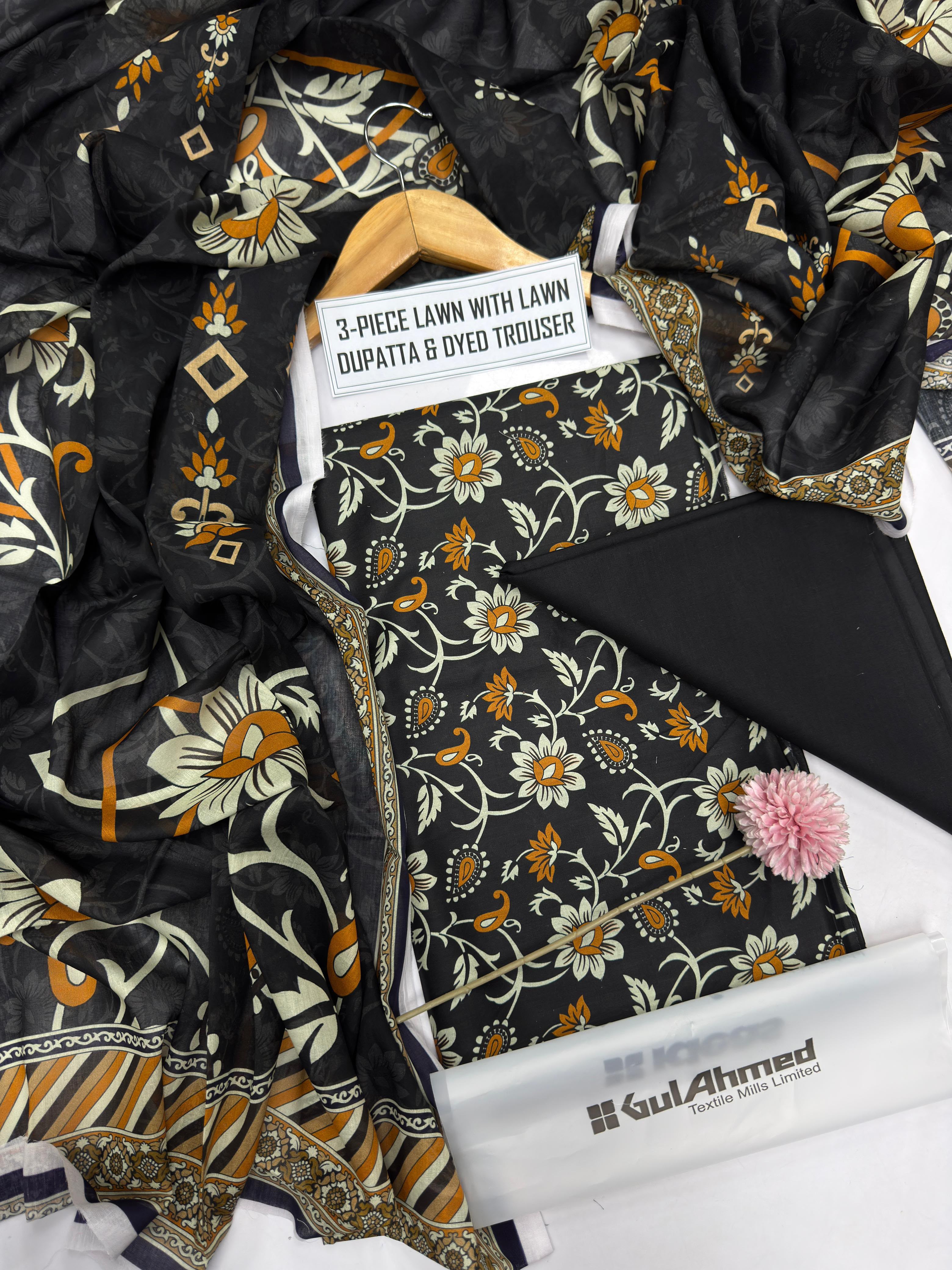Gul Ahmed Digital Printed Lawn 3-Piece Suit (Code: 5014) – Summer Collection 2026