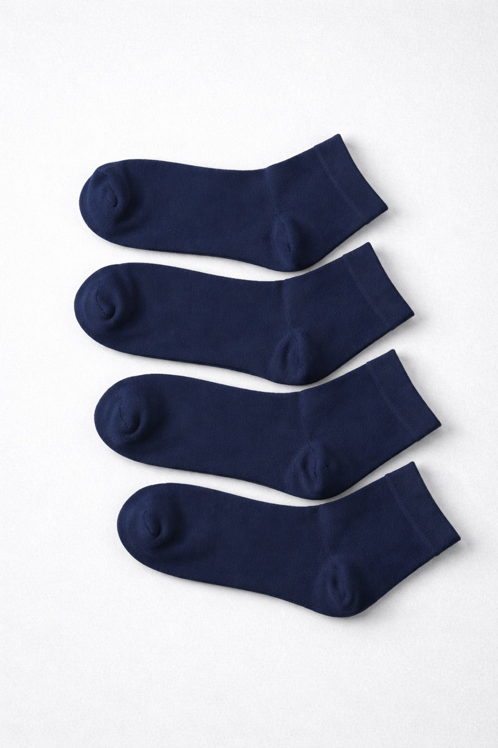 Men’s Navy Haff Ankle Socks – Pack of 4