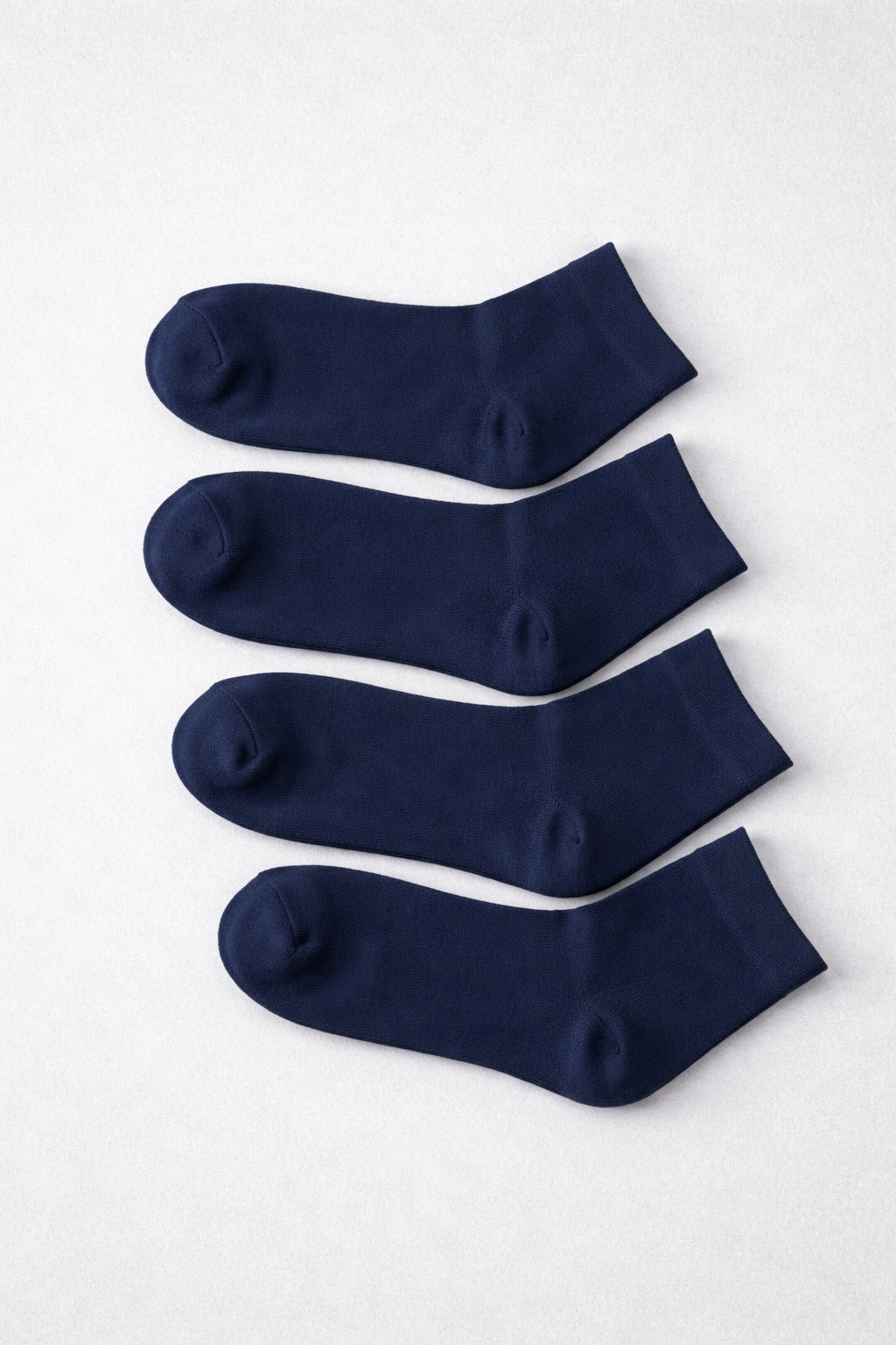 Men’s Navy Haff Ankle Socks – Pack of 4 - Hinz Clothing