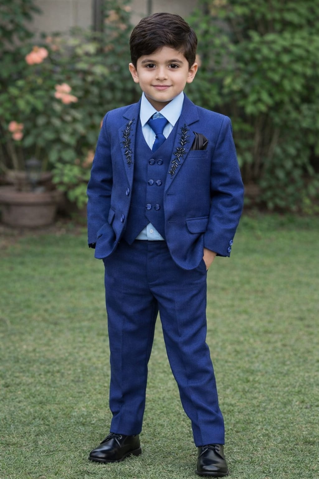 Premium Boys 3-Piece Formal Suit Set
