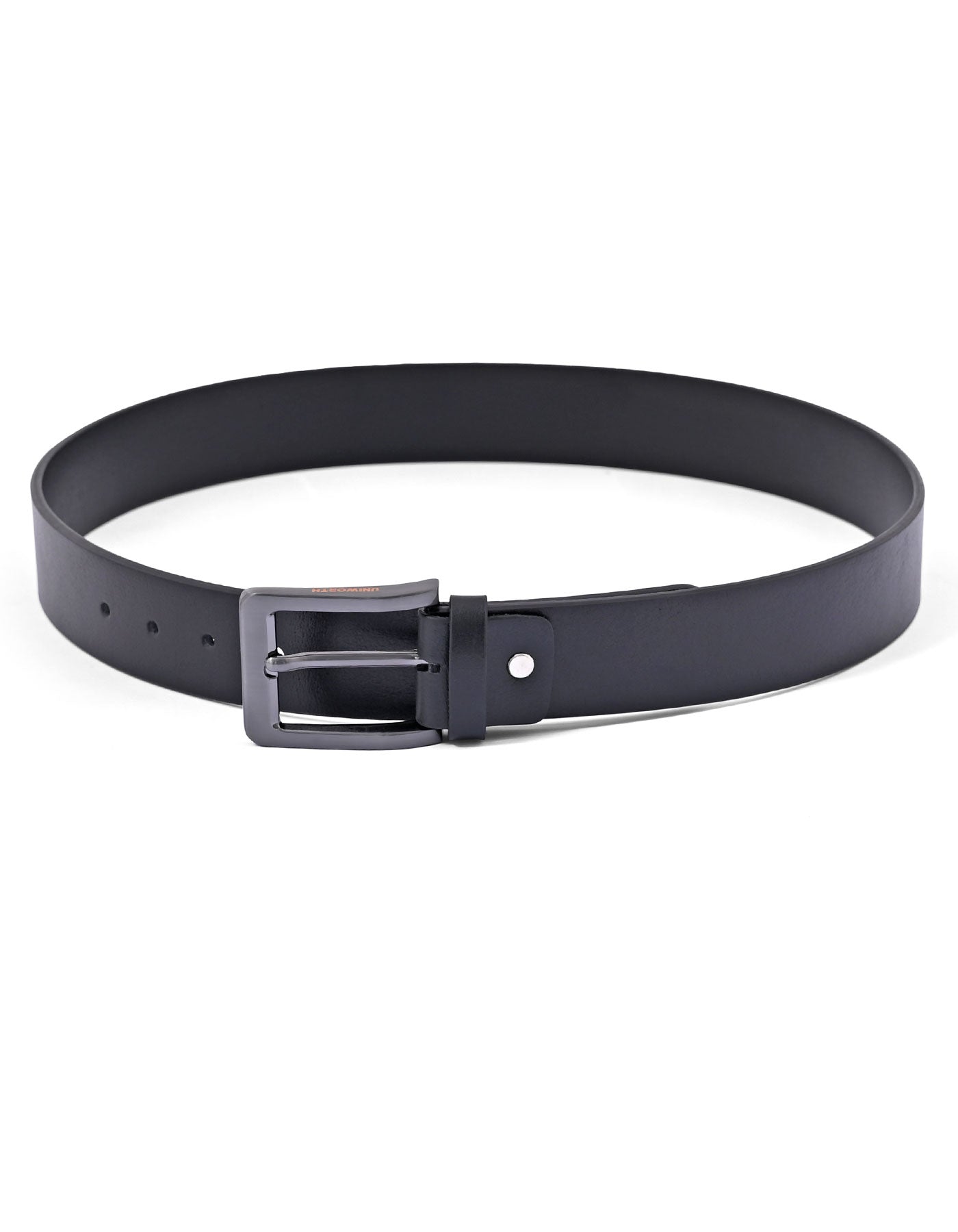 Black Plain Casual Belt