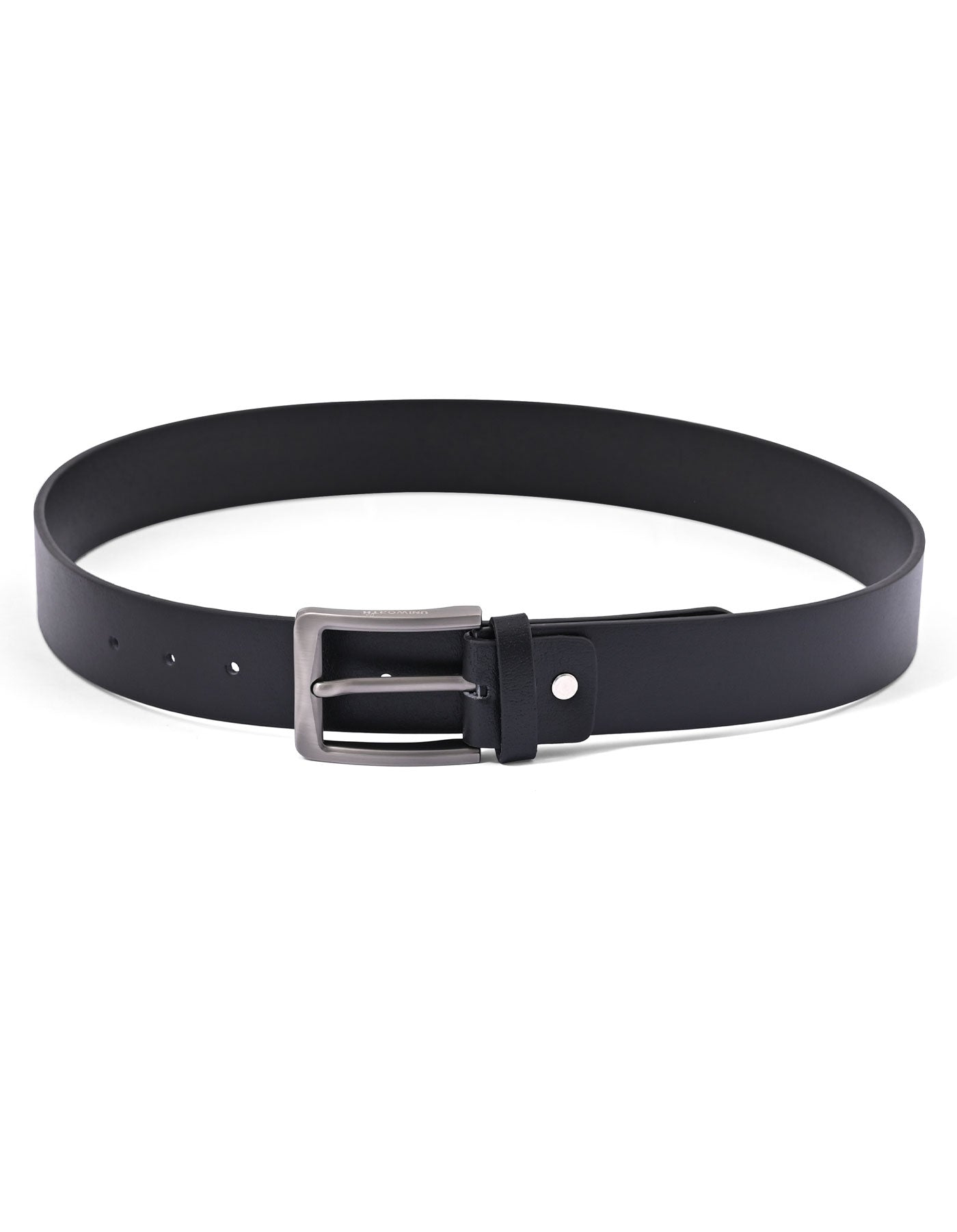 Black Plain Casual Belt