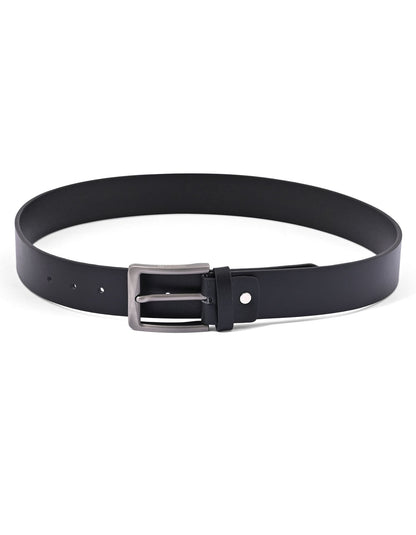 Black Plain Casual Belt