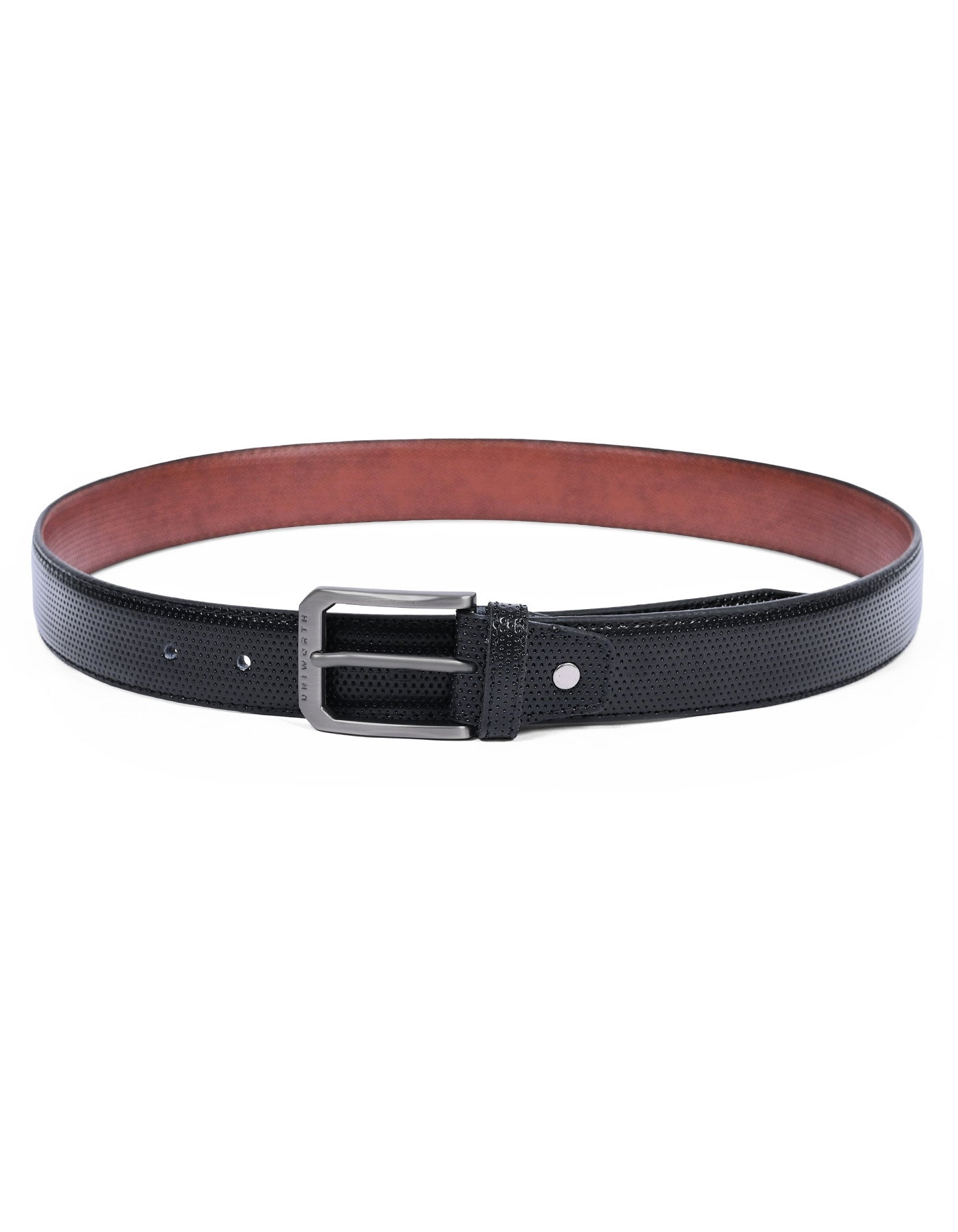 Black Plain Formal Belt