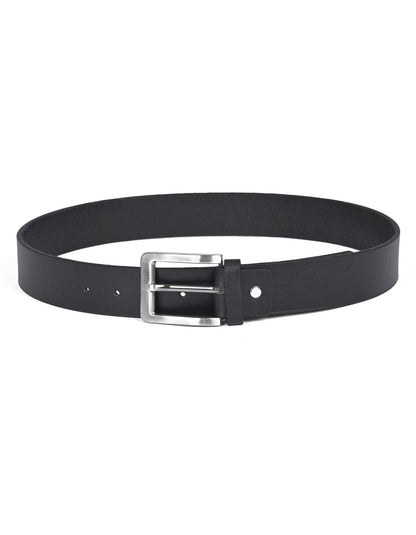 Black Plain Casual Belt