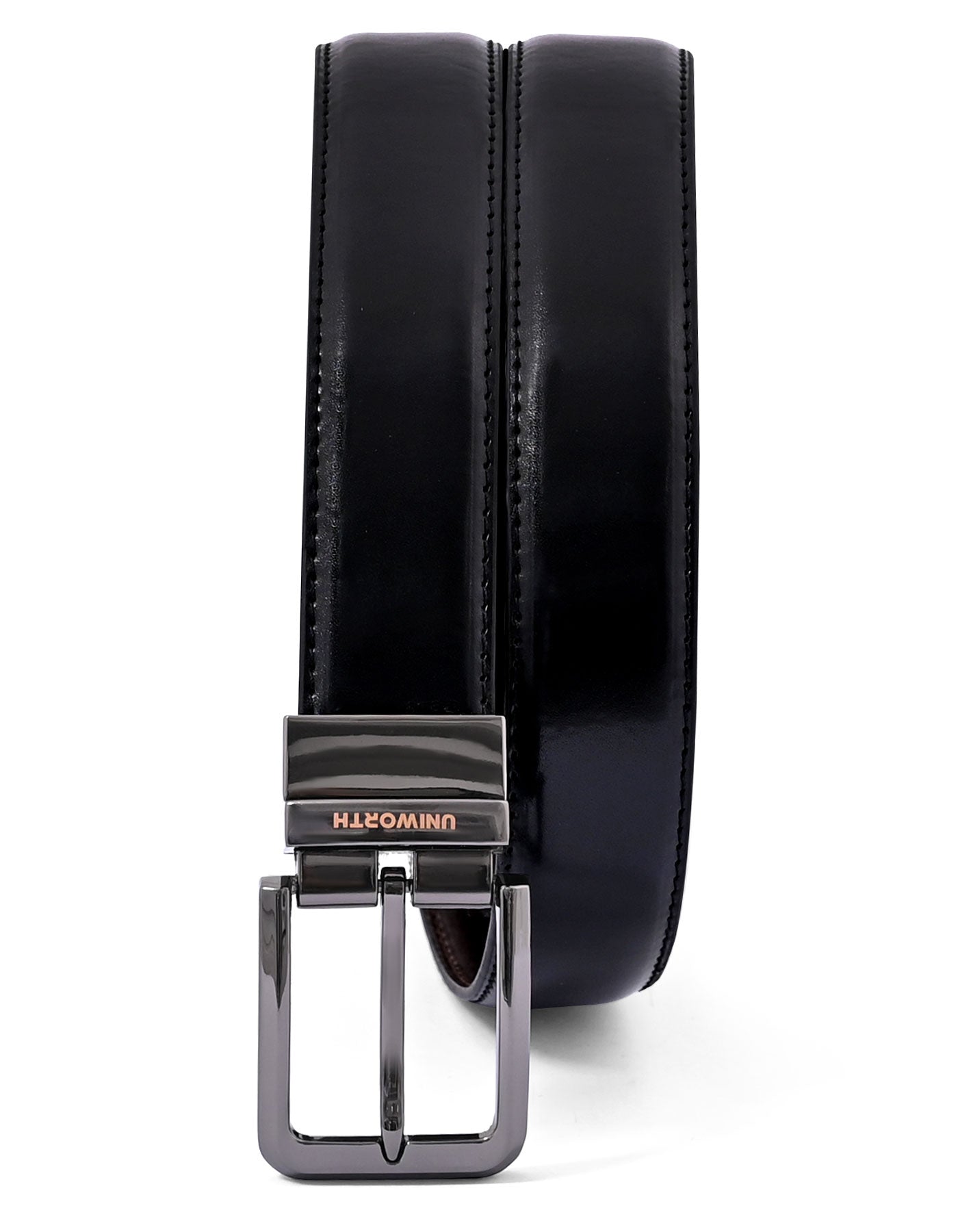 Black Premium Buckle Formal Belt