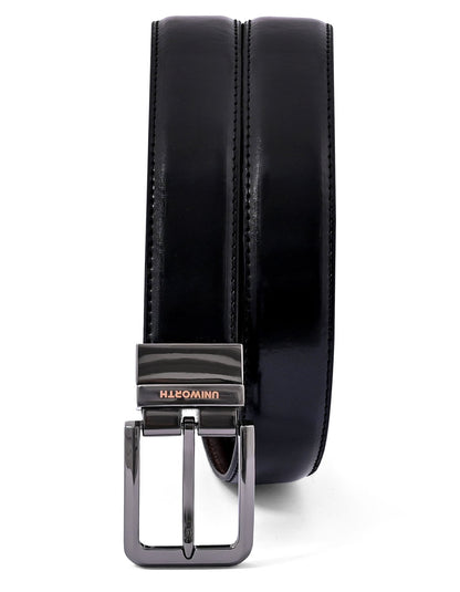 Black Premium Buckle Formal Belt